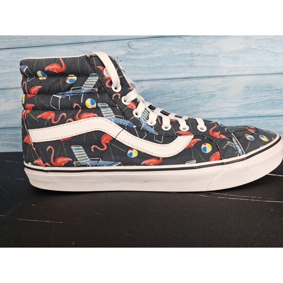 Vans Sk8-Hi Flamingo Beach High Top Skate Shoes Sz 11.5 main image 15